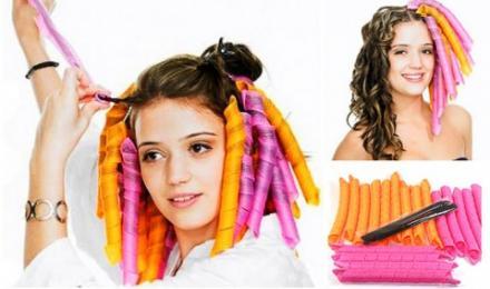 Скидка 66% на волшебные бигуди Magic Leverage! Всего 59 грн.!