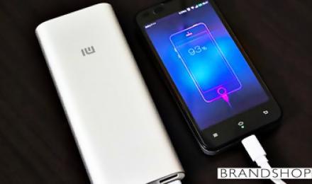 ЗАРЯДКА, которая всегда с Вами! Скидка 50% на внешний аккумулятор Xiaomi Mi Power от интернет-магазина "BRANDSHOP"! Надежный спутник!