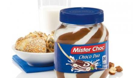 Mister Choc. Choco Duo Шоколадно-ореховая паста