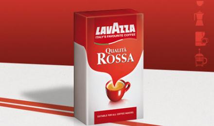 Кофе молотый Lavazza Rossa 250г