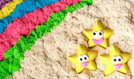 ВОЛШЕБНЫЙ ПЕСОЧЕК! Скидка до 25% на кинетический песок &amp;quot;Waba Fun&amp;quot; (Швеция) разных цветов от интернет-магазина &amp;quot;Brandshop&amp;quot;!