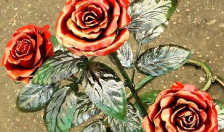 РОЗЫ, КОТОРЫЕ НИКОГДА НЕ ЗАВЯНУТ! Скидка 40% на кованые розы от компании &amp;quot;Flower Power&amp;quot;! Удивите дорого Вам человека оригинальным подарком!