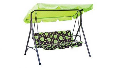 Наслаждаться отдыхом на природе можно с комфортом! Скидка 20% садовую качель Viva от «Mebel-Zakaz»!