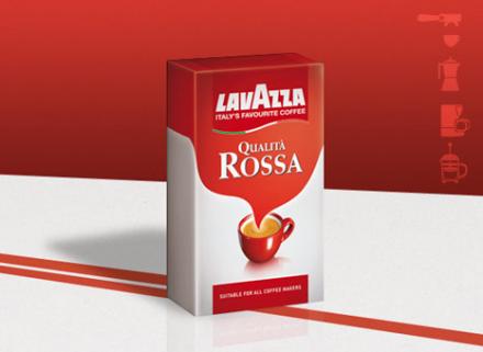 Кофе молотый Lavazza Rossa 250г